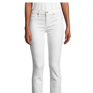 7 for all Mankind cotton  white jeans